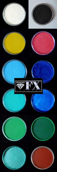 Diamond-FX-Bodypaintfarben