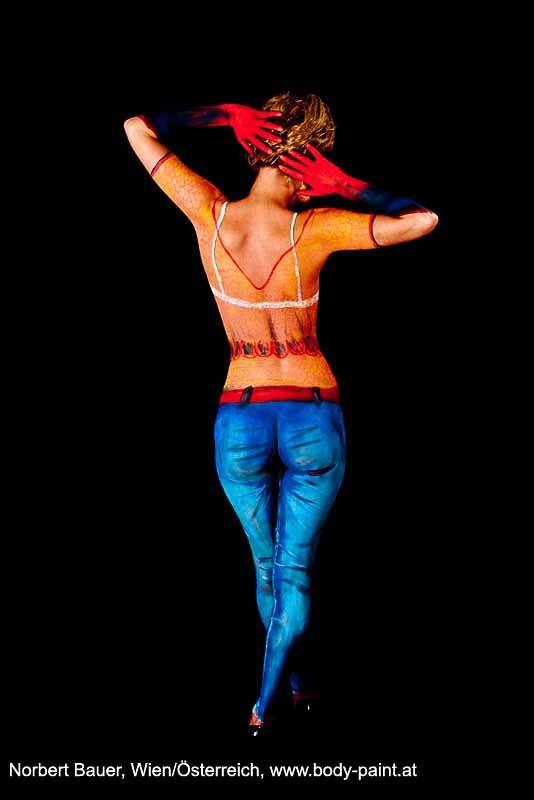 Bodypaint Jeans+Topp BodypaintGalerie